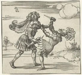 Walka dwóch rycerzy