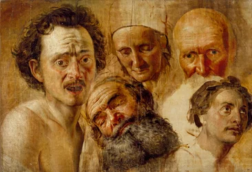 Studium głów, ok. 1830 r