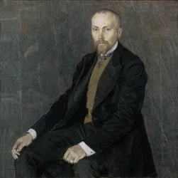 Portret artysty Nicholasa Roericha 1874-1947, 1907