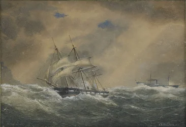 Fregata parowa Svetlana, 1878