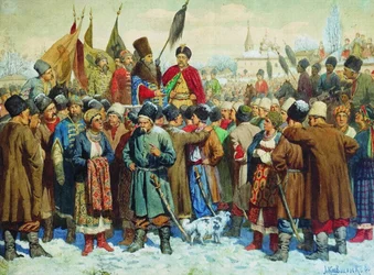 Przemówienie bojara Wasilija Buturlina w Radzie Perejasławia, 1880