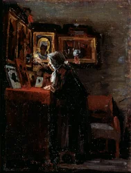 Przed ucztą religijną”.