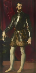 Portret Francesco I de Medici 1541-1587, Wielkiego Księcia Toskanii, 1570-1575.