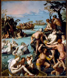 Poławiacze pereł, ok. 1570-1573 (olej na łupku)