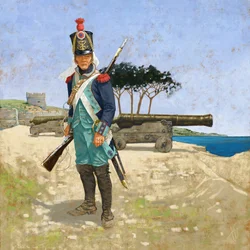 Armata francuskiej straży przybrzeżnej z lat 1810-1813, 2018 r.