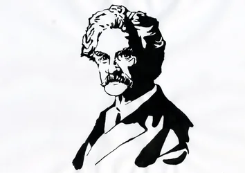 Portret Marka Twaina (1835-1910)