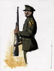 Druga wojna światowa 1939-1945: Dywizja Kawalerii Armii Amerykańskiej