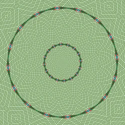 arabeska #3,2019, (media mieszane)