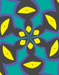 arabeska #4,2019, (media mieszane)
