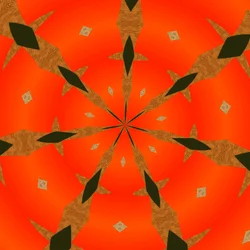 arabeska #53,2019, (media mieszane)