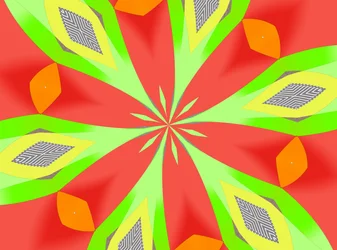 kwiaty #101,2019,(media mieszane)