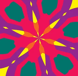 kwiaty #10,2019, (media mieszane)