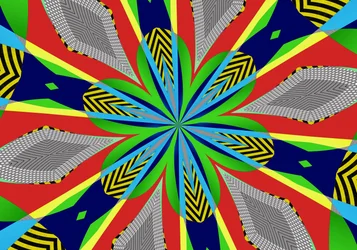 kwiaty #105,2019, (media mieszane)
