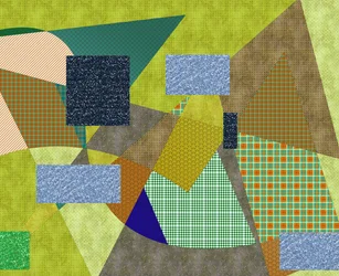 krajobraz #51,2019, (media mieszane)