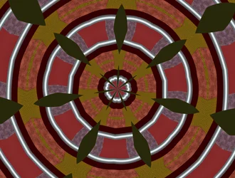 ornament #36,2019, (media mieszane)