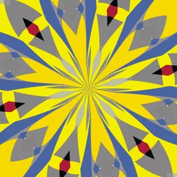 symetria #14,2019, (media mieszane)