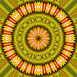 żółte oko, 2019, (cyfrowe)