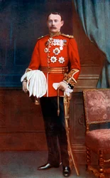 Generał porucznik Sir Archibald Hunter, dowodzący 10. Dywizją, Republika Południowej Afryki, 1902.