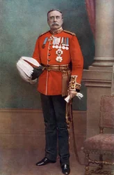 Sir William Lockhart, głównodowodzący w Indiach, ok. 1900 1902 r.
