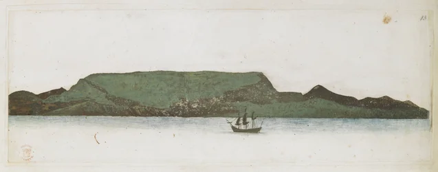 Dodaj MS 15507 f.13 Endeavour, u wybrzeży Ziemi Ognistej