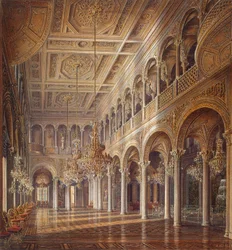 Wnętrza Małej Ermitażu, Sala Pawilonowa, poł. XIX w.