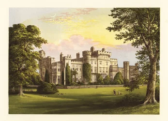 Zamek Hawarden, Flintshire, Walia.