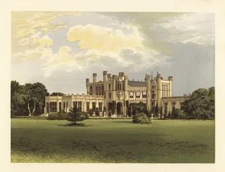 Zamek Highcliffe, Hampshire, Anglia.