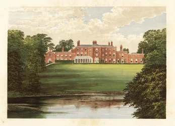 Lawton Hall., Cheshire, Anglia.