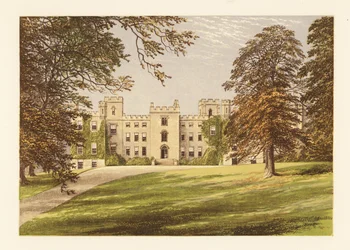 Zamek Mulgrave, Yorkshire, Anglia.