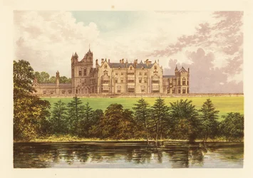 Worsley New Hall, Lancashire, Anglia.