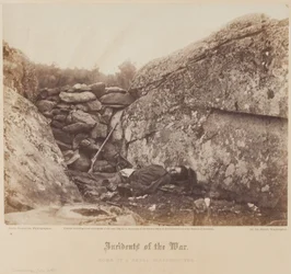 Dom zbuntowanego strzelca wyborowego, Gettysburg, lipiec