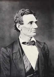 Abraham Lincoln, ok. 1860 r