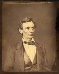 Portret Lincolna jako kandydata na prezydenta