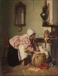Szmaciany kosz