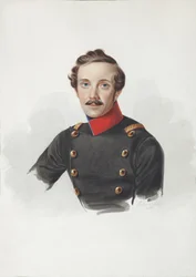 Portret arysta Fiodorowicza von Gersdorffa 1805-1883, 1840