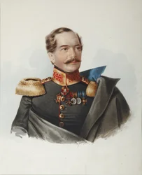 Portret hrabiego Dymitra Aleksiejewicza Szczerbatowa 1818-1881, 1849