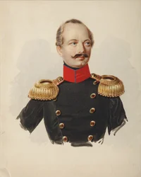 Portret Nikołaja Fiodorowicza Plautina 1794-1866, 1839-1843