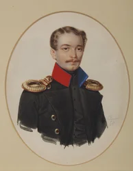 Portret Platona Iwanowicza Panszyna 1817-1863, 1841