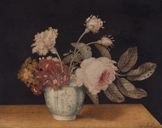 Kwiaty w słoiku Delft, 1663.