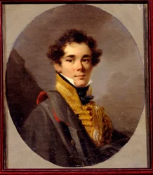Portret hrabiego Wasilija Olsufiewa (1796-1858). Obraz Aleksandra (Alexandre) Molinari (1772-1831), olej na płótnie