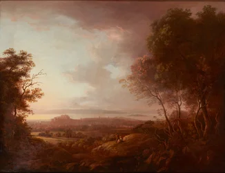 Widok na Edynburg z Blackford Hill (na płótnie)