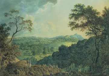 Widok na Edynburg z Corstorphine Hill