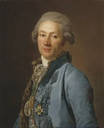 Christoffer Bogislaus Zibet, kanclerz dworu i baron, 1784