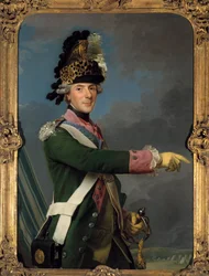 Portret Louisa de France (1729-1765) delfina, syna Ludwika XV Obraz Alexandre Roslina (1718-1793)