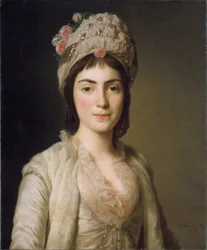 Portret Zoie Ghiki, księżniczki Mołdawii, 1777