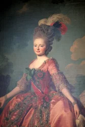 „Portret wielkiej księżnej Marii Fiodorownej”, 1777.