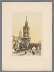 Bazylika św. Serwacego w Maastricht St Servais (Côté Nord) (tytuł na obiekcie) Monuments de Maastricht (tytuł serii)