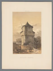 Wycker Kruittoren w Maastricht Prochownia (tytuł na obiekcie) Zabytki Maastricht (tytuł serii)
