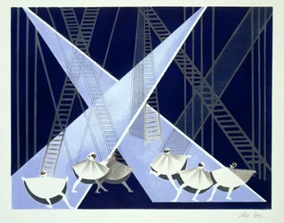 Scenografia do baletu, ilustracja z 