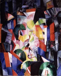 Miasto nocą, 1915